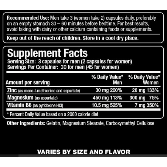 AllMax ZMA - 90 caps